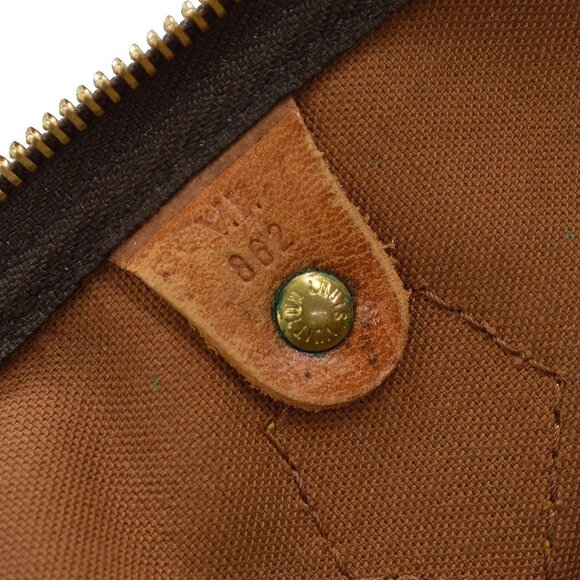 LOUIS VUITTON MONOGRAM SPEEDY 40 DUFFLE HANDBAG M41522 VI882 YQ00243 - Picture 11 of 11